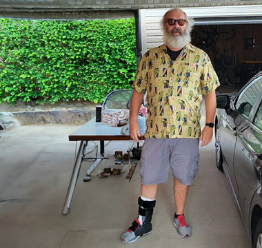 Injured Marine Corp Veteran Regains His Mobility and Independence with TayCo Brace