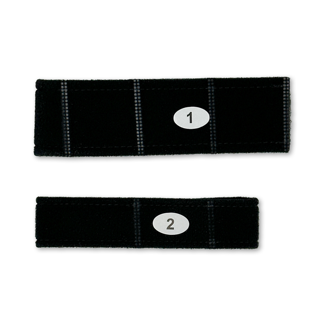MD3 Plastic Body Brace Straps – 8 Pack, 36" X 1-1/4" X 0.300", Black, Flexible Braces