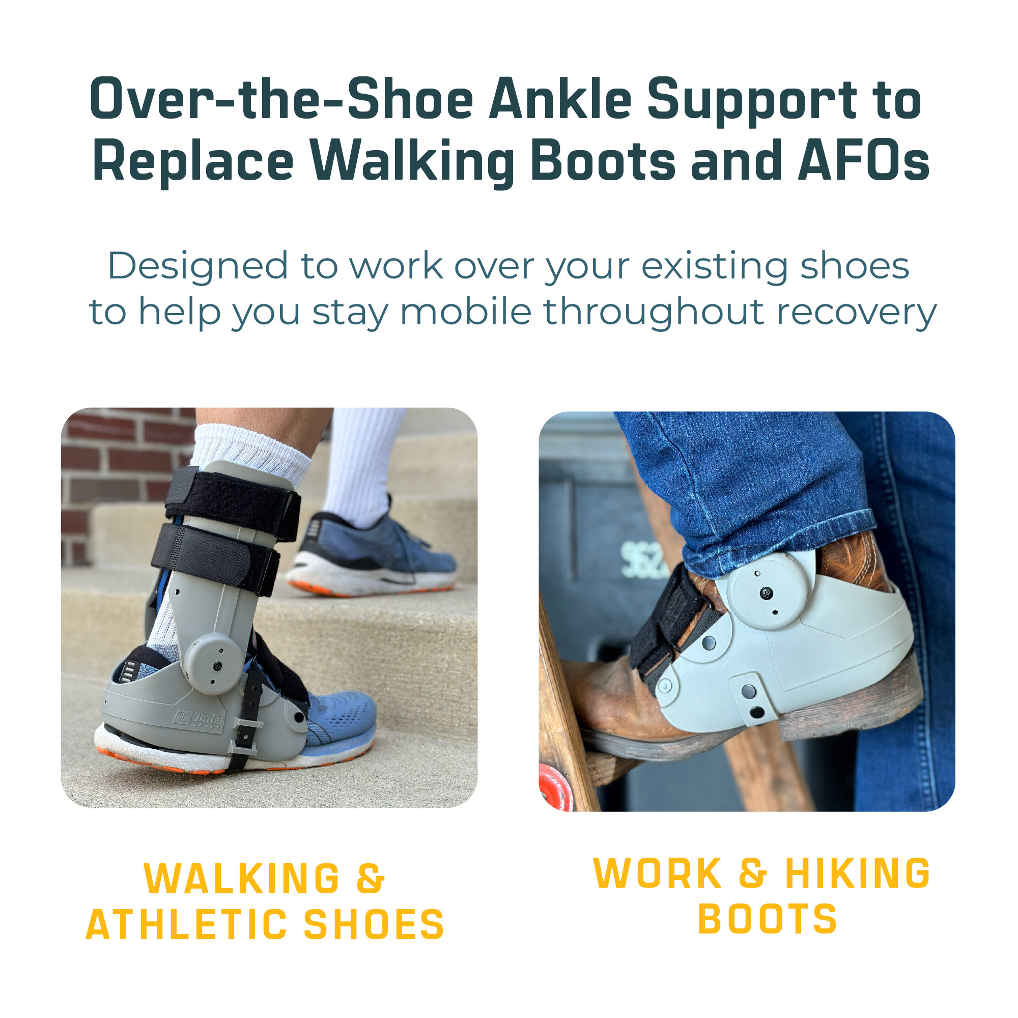 duck boot tension zone adjustment diagram for ankle support and midfoot comfort